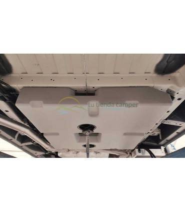 Depósito de aguas grises de 113 L para chasis X250 y X290 Fiat Ducato, Peugeot Bóxer y Citroën Jumper del 2006 al Actual vista 4