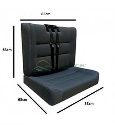 Asiento Komfort Premium CTA con Isofix vista 4