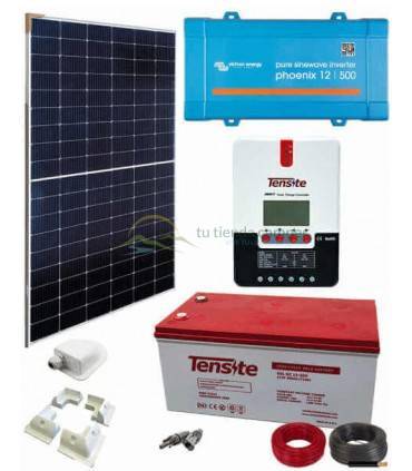 Kit Solar Camper 405W 12V 2000Whdia con Batería
