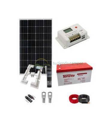 Kit Solar 200W 12V 1000Whdia con Batería