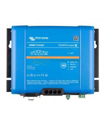 Cargador baterías 12V 30A Smart IP43 de Victron 3 salidas