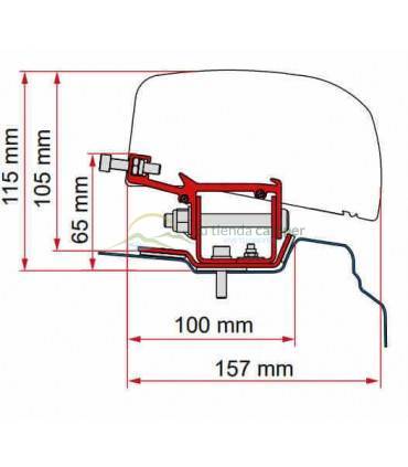 Soportes Fiamma F40 Van para Renault Trafic L1 desde 2014