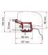 Soportes Fiamma F40 Van para Renault Trafic L2 desde 2014