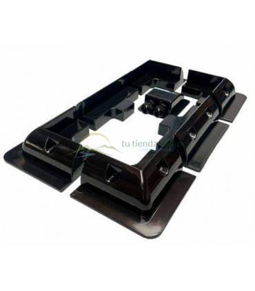 Soporte paneles solares ABS Negros - vista 1
