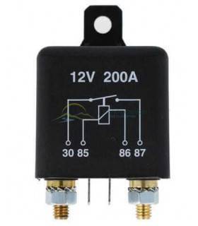 Relé manual MAI RR83 Hella, Relé MAI RR83 - Relé ALTA POTENCIA 12V 200A de Hella, Instalaciones 12V, , 