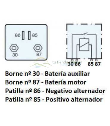 Relé manual MAI RR83 Hella - vista 3