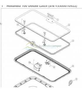 Recambio original - MANECILLA BASCULANTE H100-II - vista 1