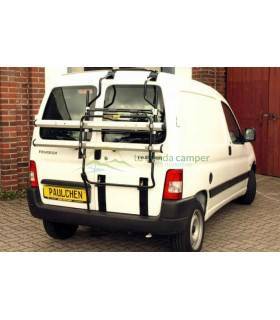 Portabicicletas para Peugeot Partner I con dos puertas traseras - Paulchen - vista 1