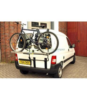 Portabicicletas para Peugeot Partner I con dos puertas traseras - Paulchen - vista 3