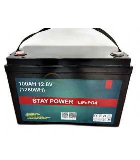 Batería de LiFePO4 100A Stay Power de 1280Wh