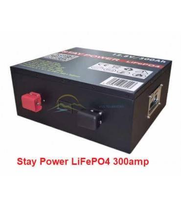Batería LiFePO4 300A Stay Power de 3840 Wh, con Bluetooth incluido - imagen 1