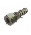 Empalme tetina Ø11 a tubo Ø8mm