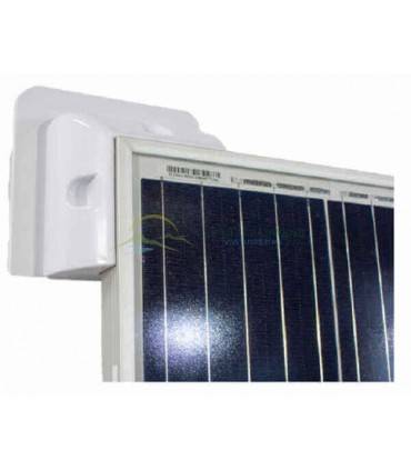Soporte paneles Solares ABS para caravanas, autocaravanas y campers ejemplo montaje