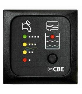 Panel indicador aguas limpias y sucias con sonda CBE