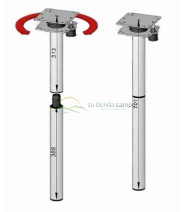 Pie de mesa con extensión giratoria